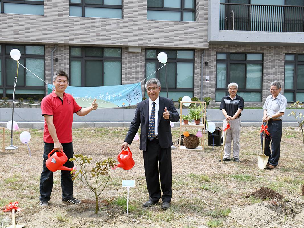 雲科大響應2021世界地球日 一起森呼吸實踐環境與教育永續精神